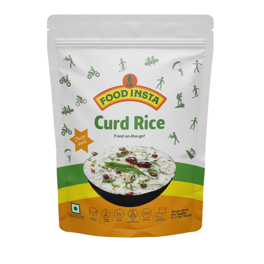 Travel food, Ready to Eat food, Instant Food, Curd Rice Instant