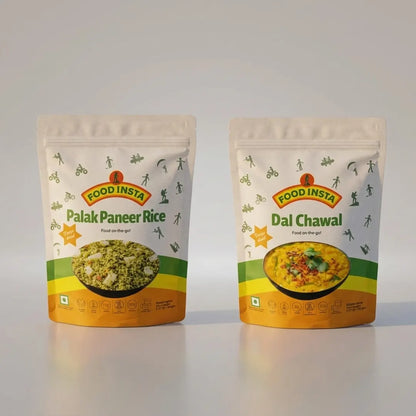 Dal Chaval Palak Paneer
