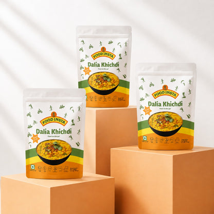 FoodInsta Ready-to-Eat Dalia Khichdi