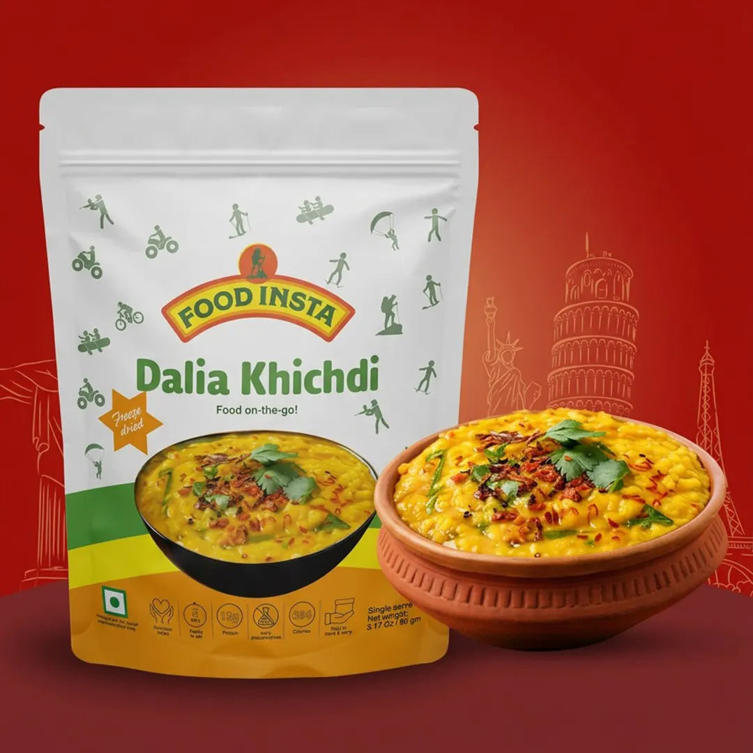 FoodInsta Ready-to-Eat Dalia Khichdi