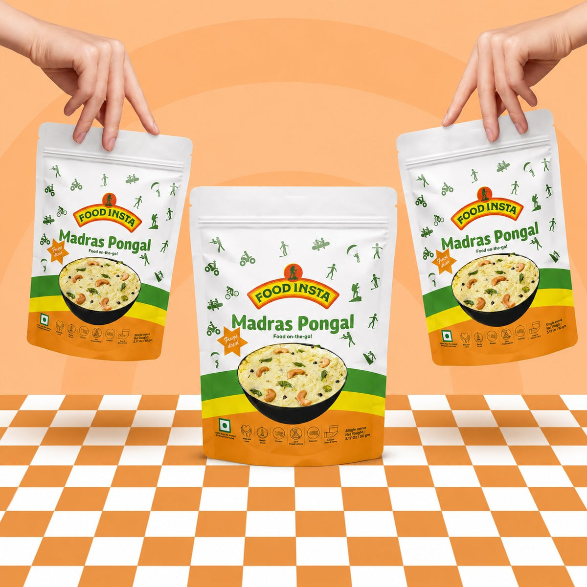 Food Insta Ready-to-Eat Madras Pongal