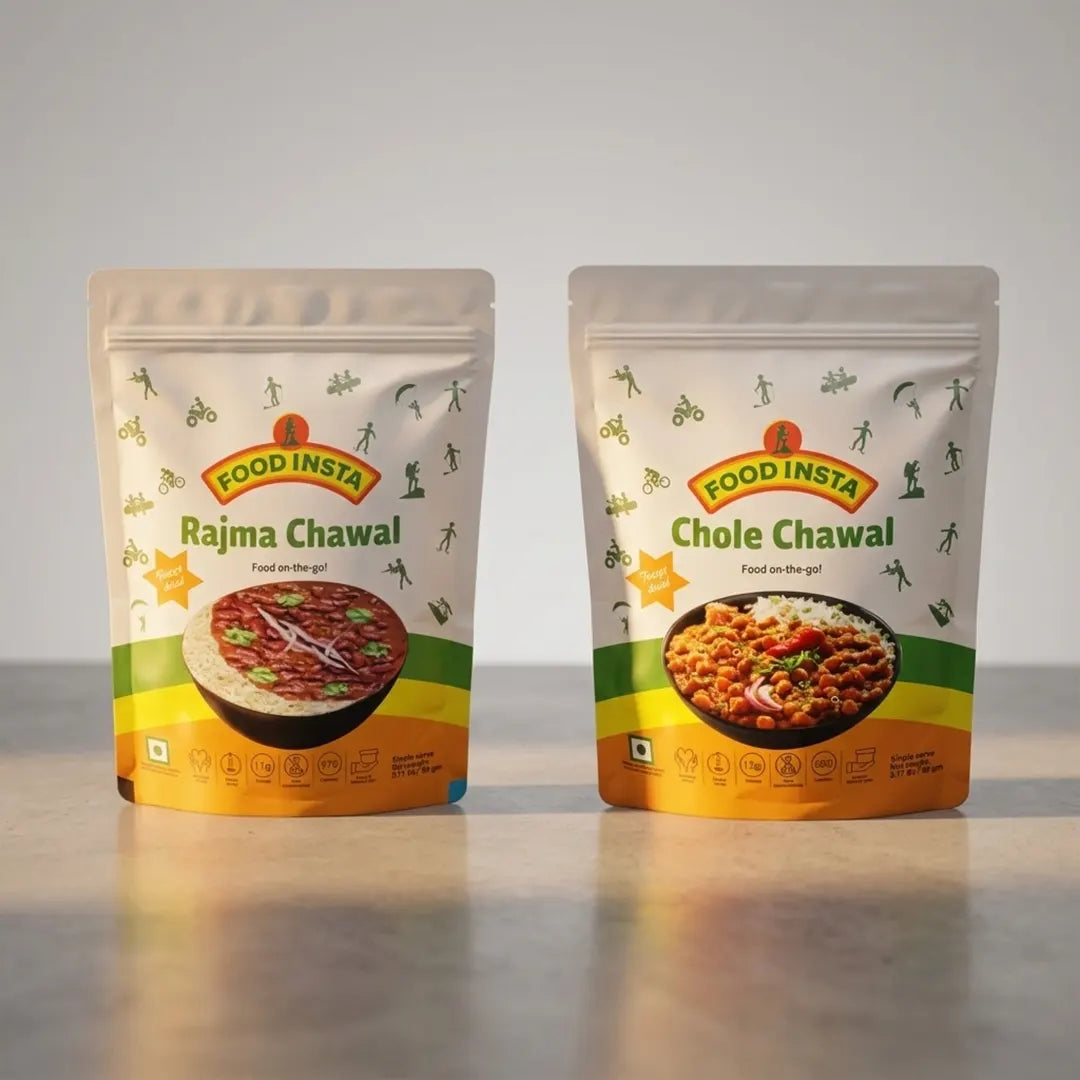 Rajma Chawal Chole Chawal