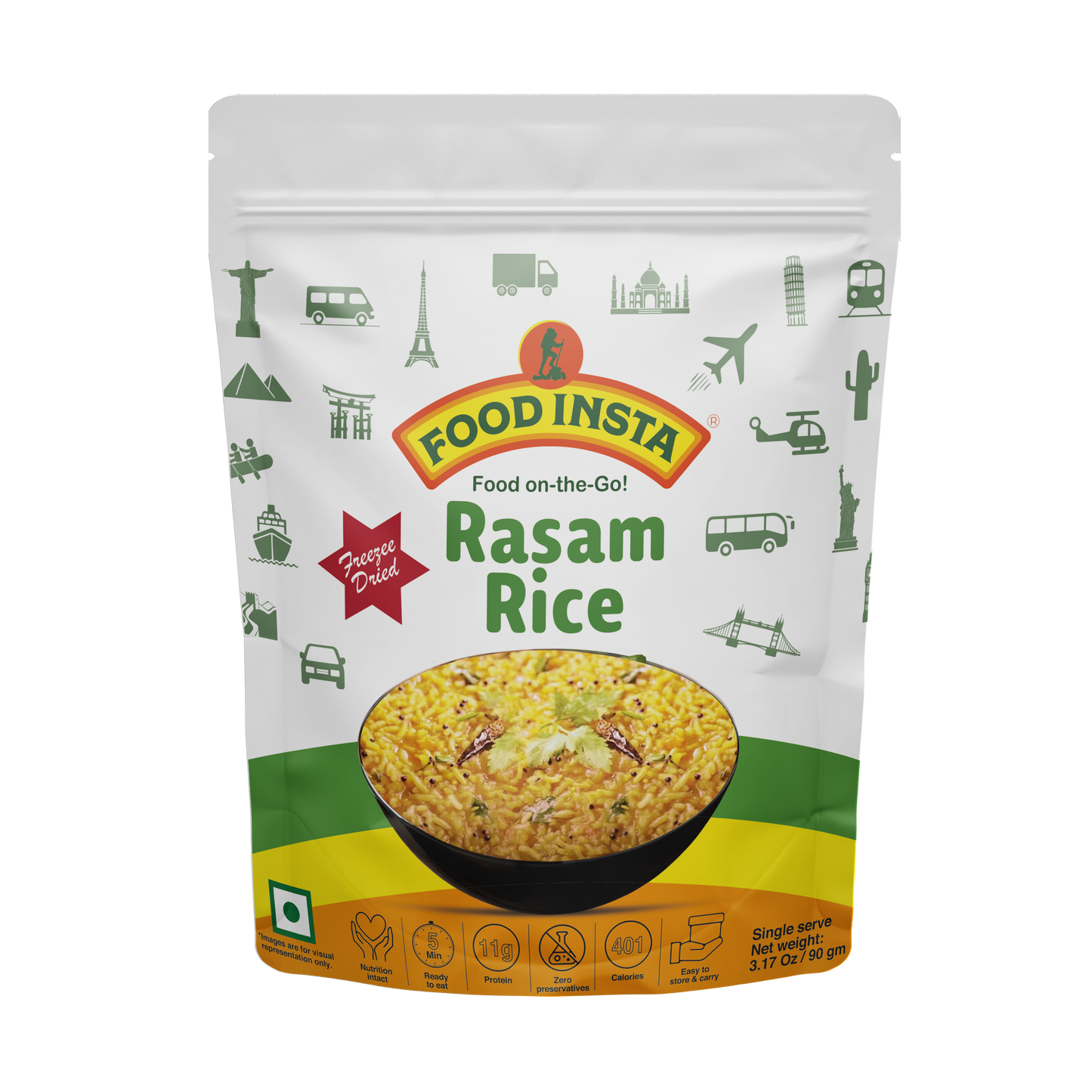 Food Insta Ready-to-Eat Rasam Rice